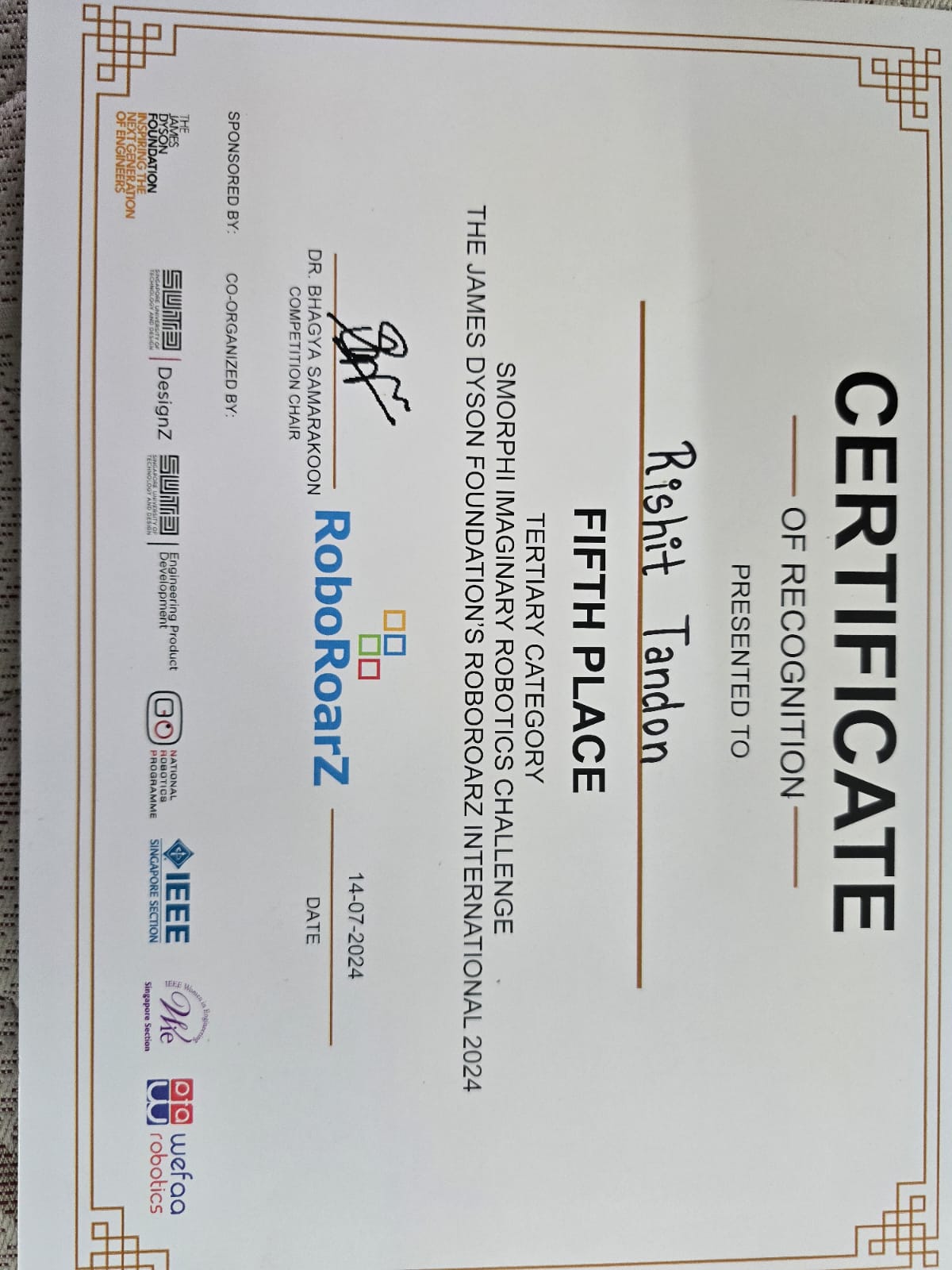 Certificate 96